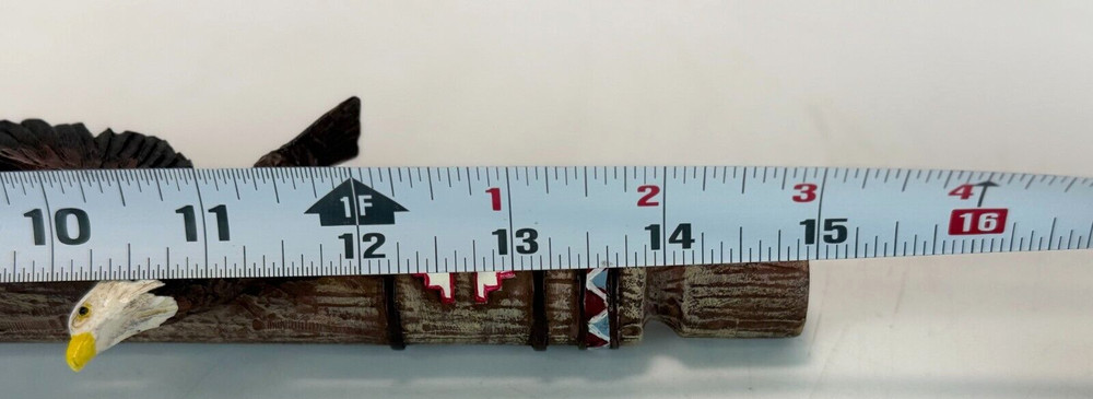 Decorative Tomahawk With American Bald Eagles Wall Hanging Composite Material