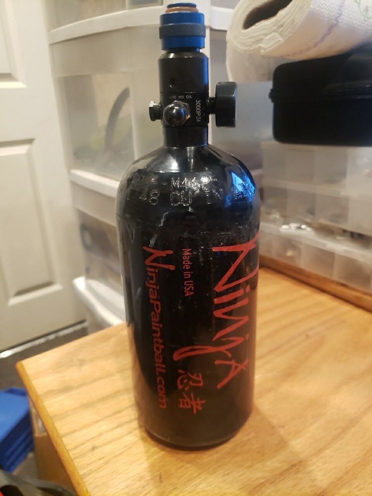 Ninja Compressed Air Tank w/ Adjustable Regulator - 48/3000