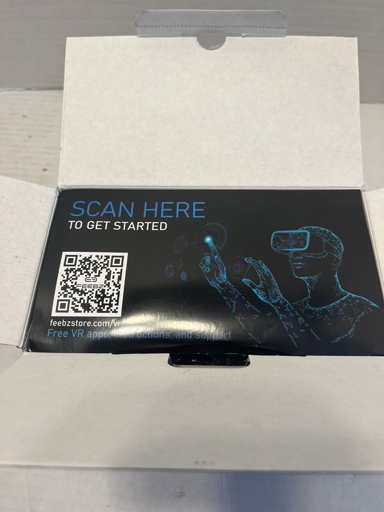 VR Headset Compatible with iPhone & Android 4.7” To 6.5” Built-in Action Button