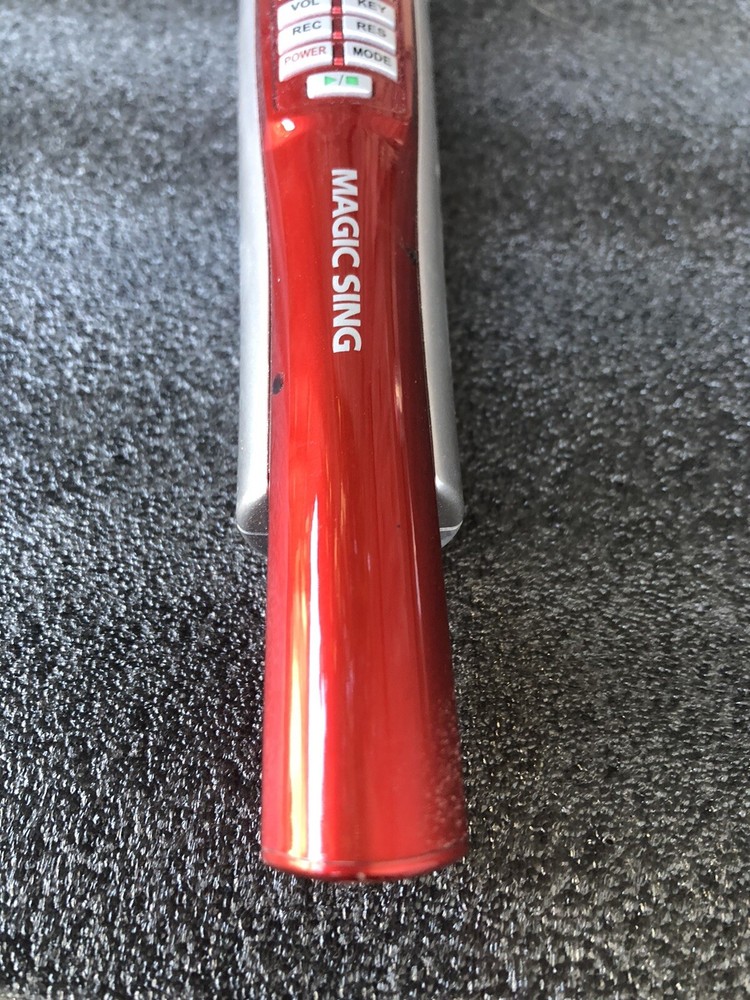 Magic Sing Microphone And Magic Sing Ex180 Red