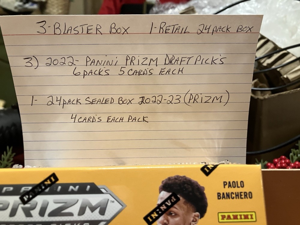 (4) Sealed Basketball Box