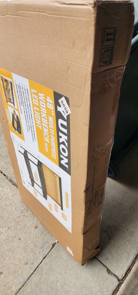 YUKON 48" Workbench with Light Heavy Duty Work Table