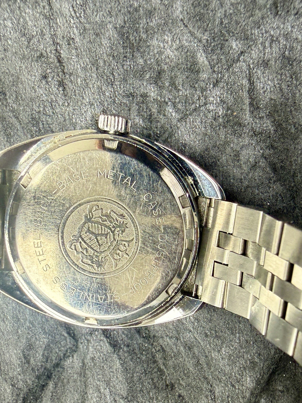 Vintage ELAMI De Luxe 36 automatic Swiss Mens Watch Rare