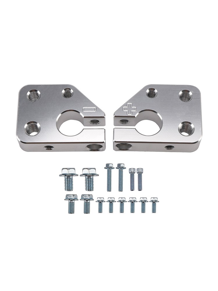 74098 Battery Terminal Multi Power Block Silver