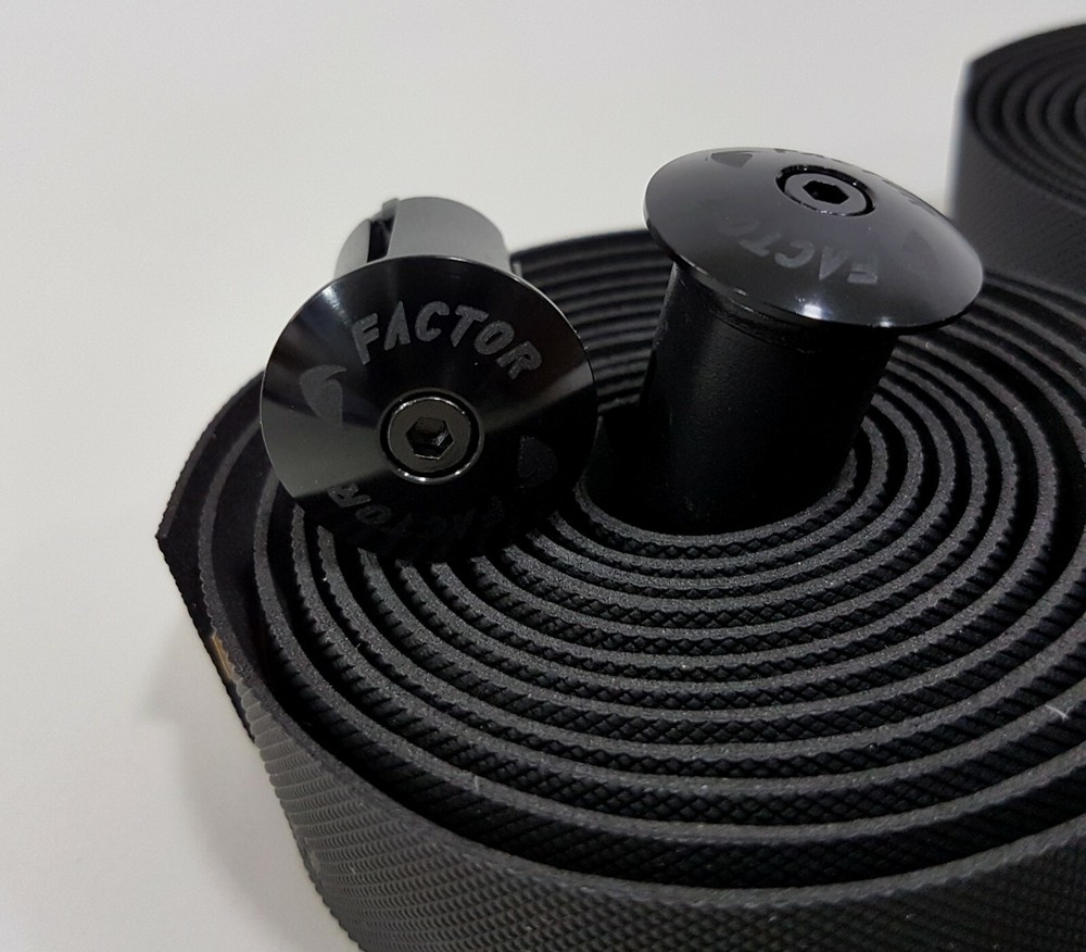 Factor High-Performance 2.4mm thick Bicycle Handlebar Tape (Black)