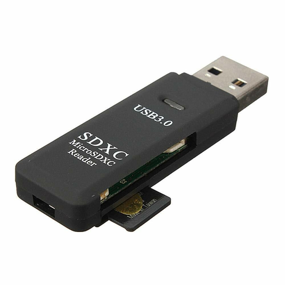 USB3.0 HighSpeed Memory Card Reader Adapter for Micro SD SDXC TF T-Flash US