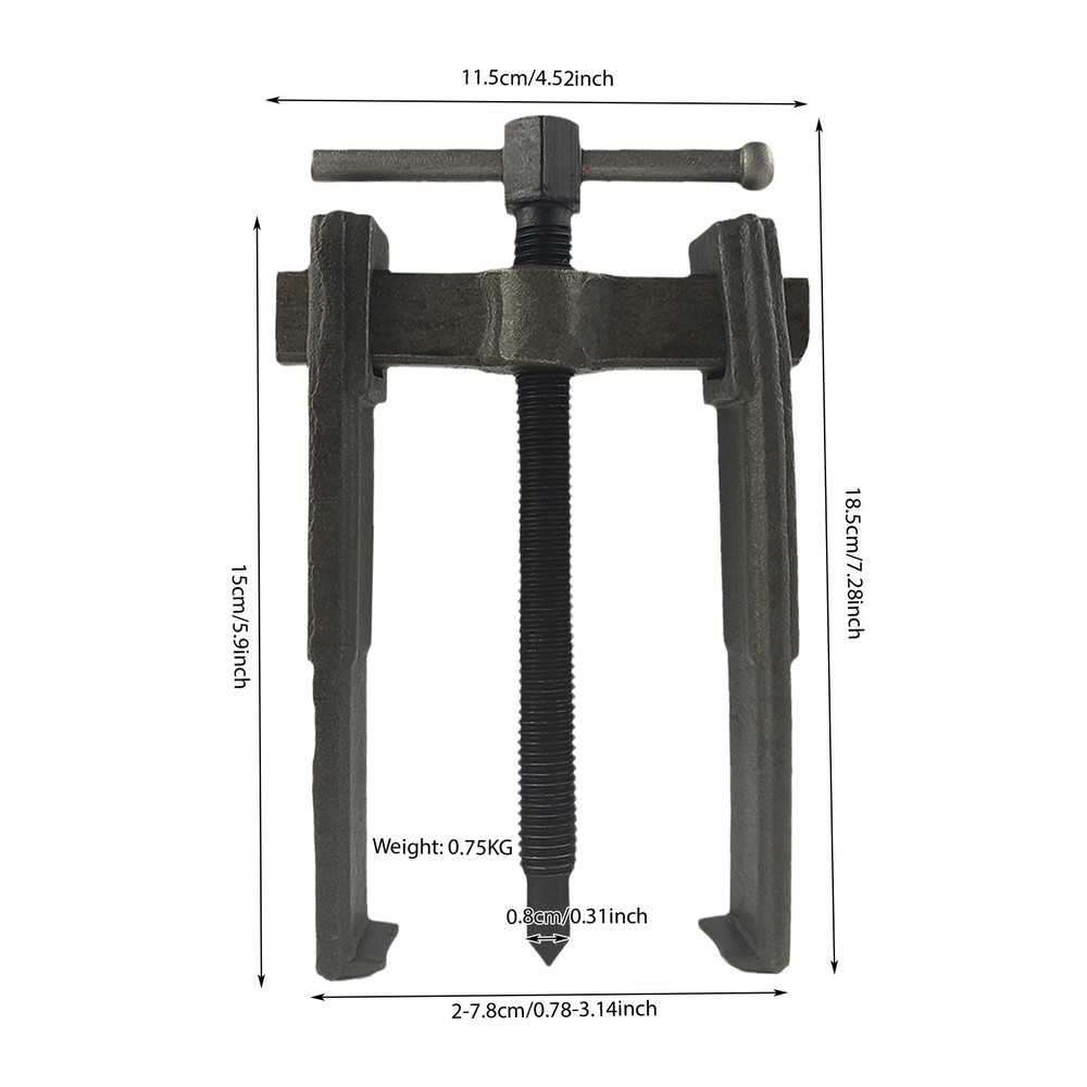Two Jaws Bearing Puller/Remover Two Jaw Puller Tool, Pump Pulley Remover NEW