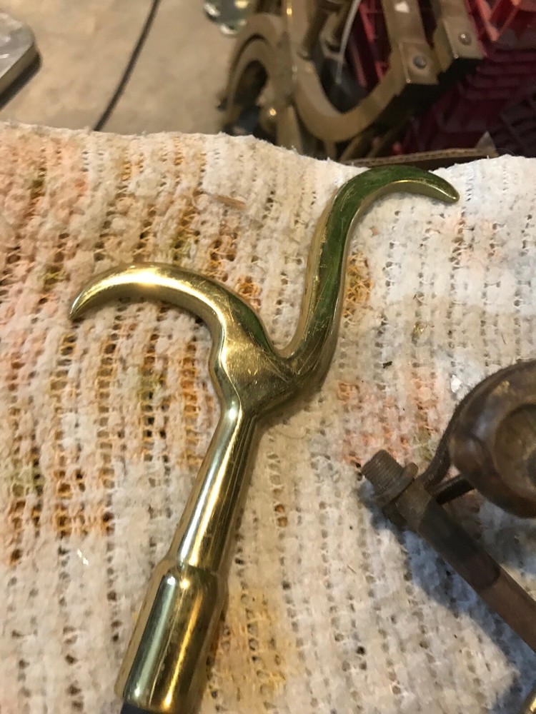 Three pieces Antique fireplace tools poker Tong Fork