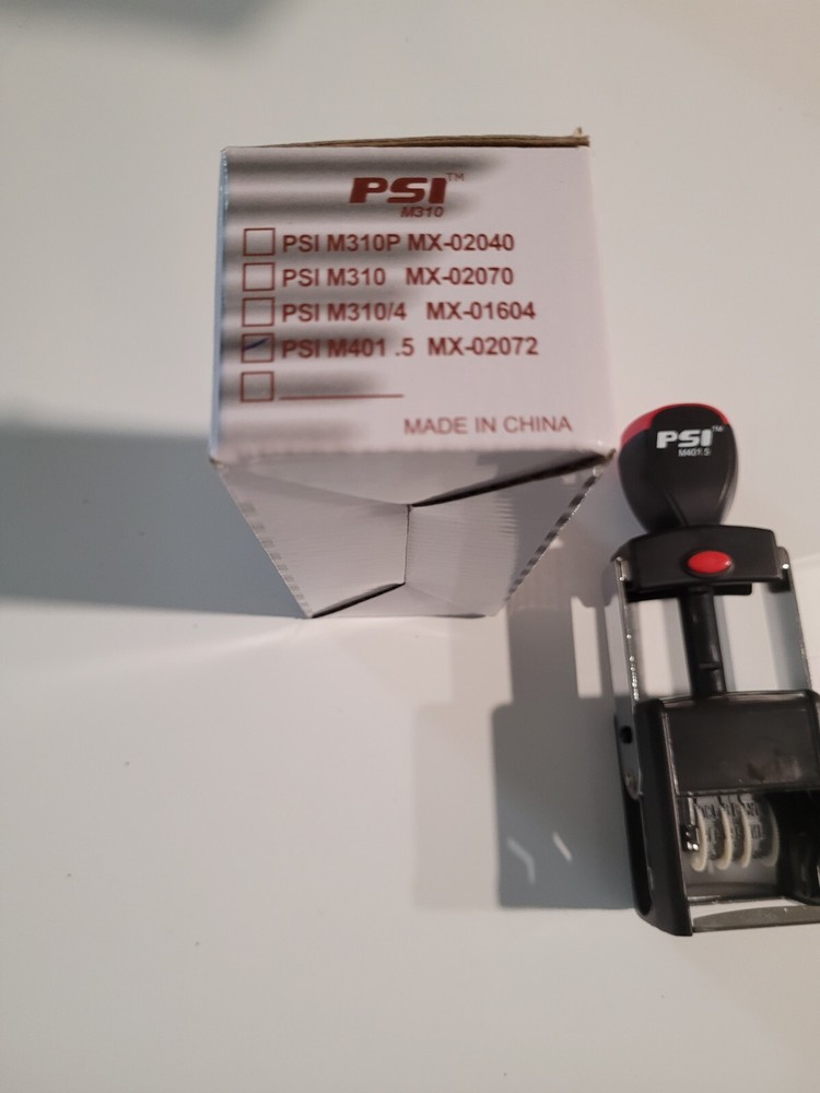 PSI 401.5 Self Inking Dater