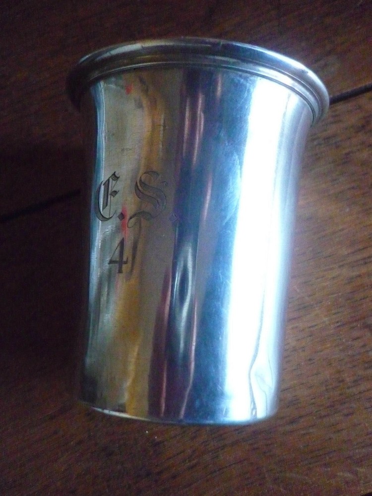 ANTIQUE STERLING SILVER Timbal Cup danemark