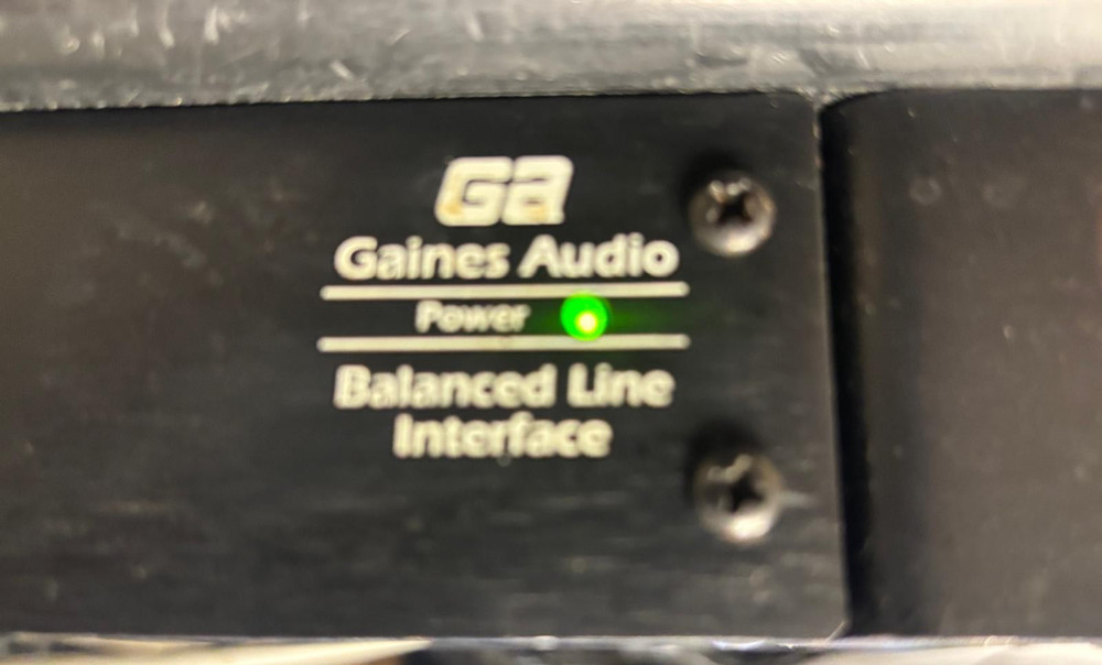Gaines Audio 642 Balanced Line Interface w/ Rack Ears