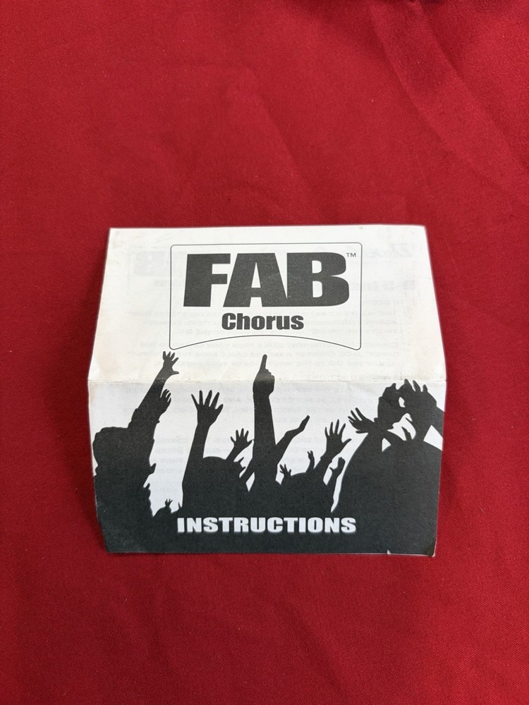 Danelectro FAB Chorus Effects Pedal Tested With Box (READ)