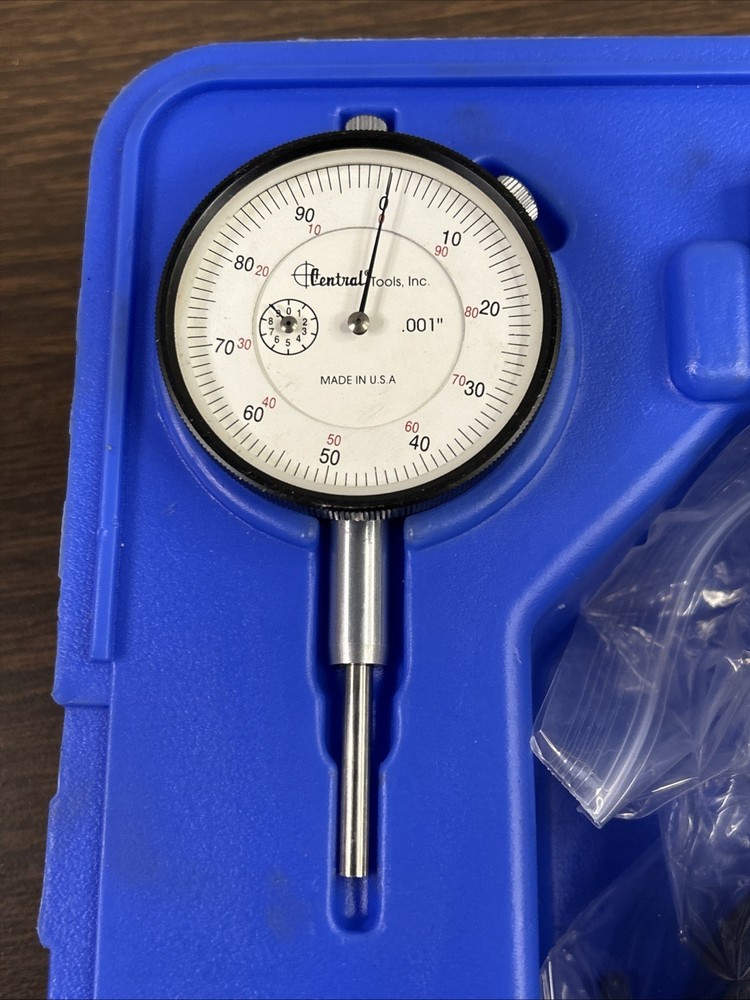 Central Tools Range Indicator Set With Magnetic Base 6419