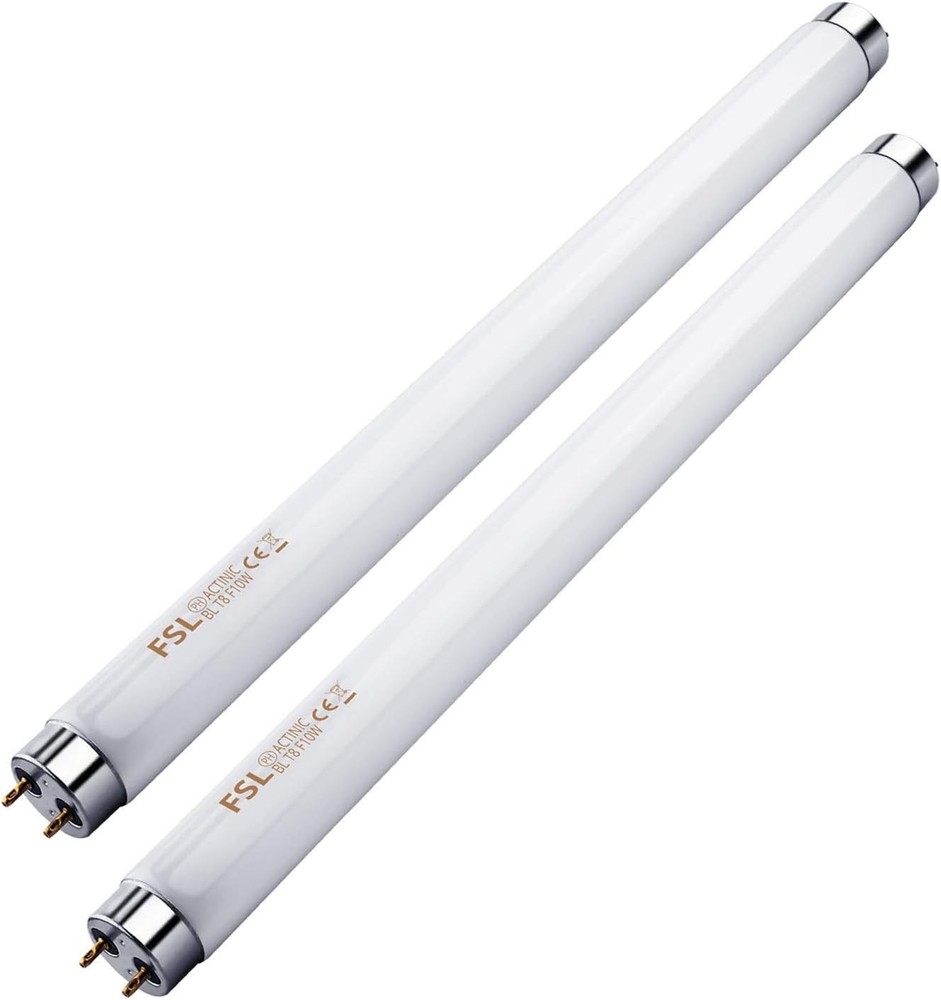 Eco-Friendly 2-Pack 13'' Bug Zapper Bulbs - 10W Replacement for Effective Lure