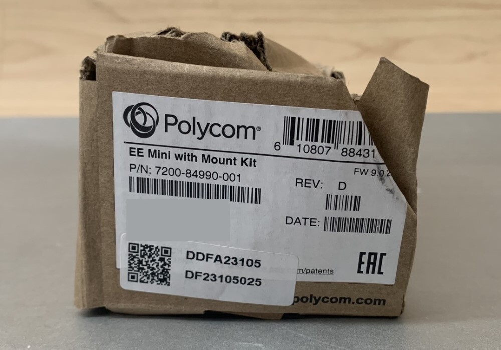 PolyCom 7200-84990-001 Eagle Eye Mini USB HD Conference Camera w/ Mount