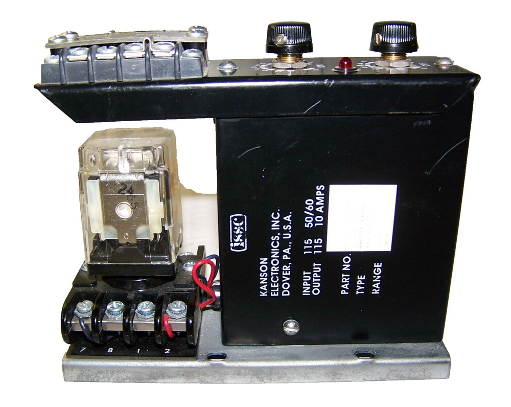 KANSON ELECTRONICS 10 AMP 115 VOLT TIMER CONTROL 0.6-1.0 SECONDS 1060-1-D-D-2-B