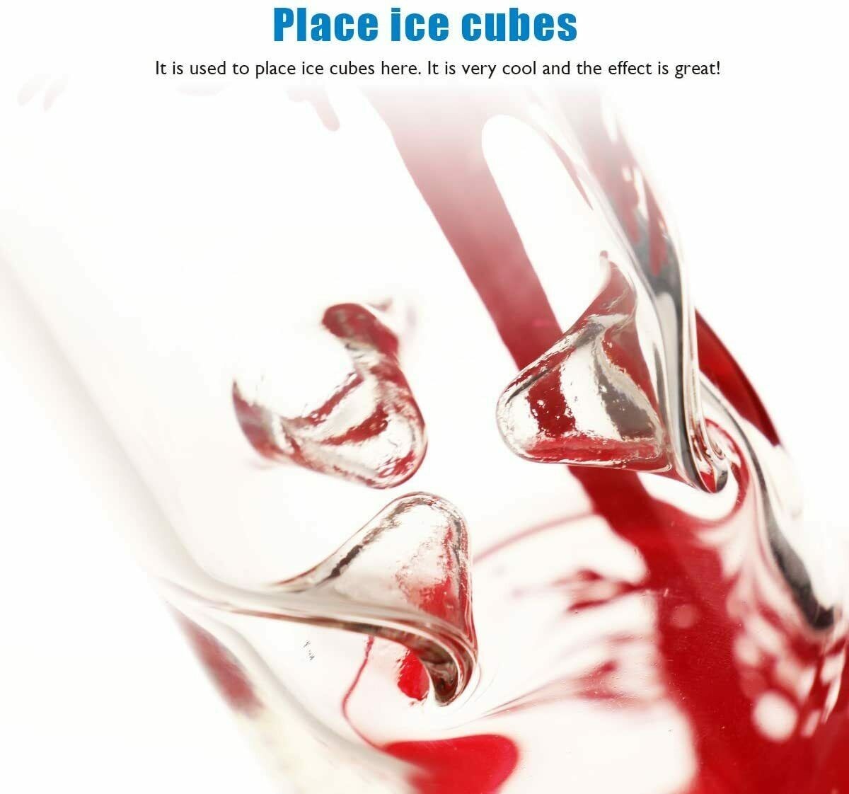 10 inch Heavy Glass Bong Water Pipe Smoking Bong Beaker + 14mm Bowl hookah USA