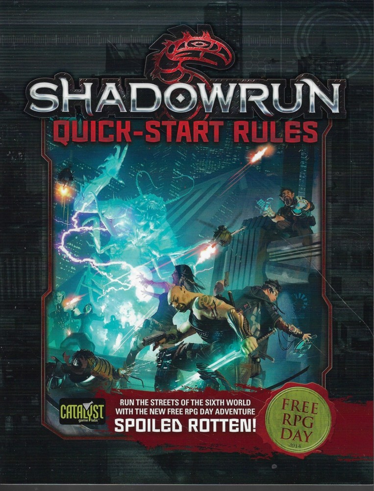 Shadowrun / Battletech RPG SC Quickstart  Free RPG Day 2024