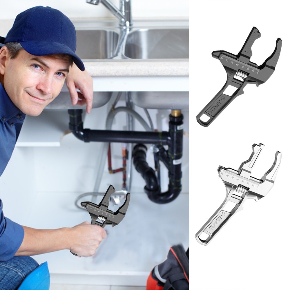 Multifunctional Wrench Universal Bathroom Kitchen Repair Tools Adjustable