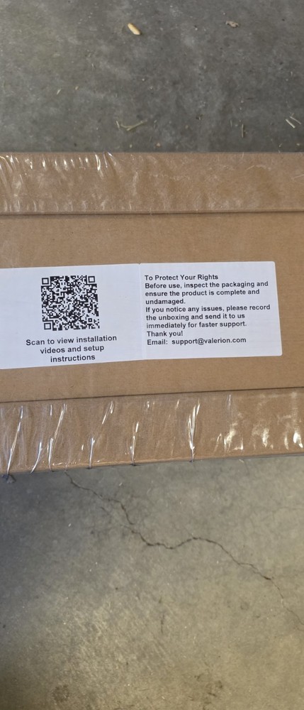 Valerion 220" 16:9 Matte White Fixed Projector Screen