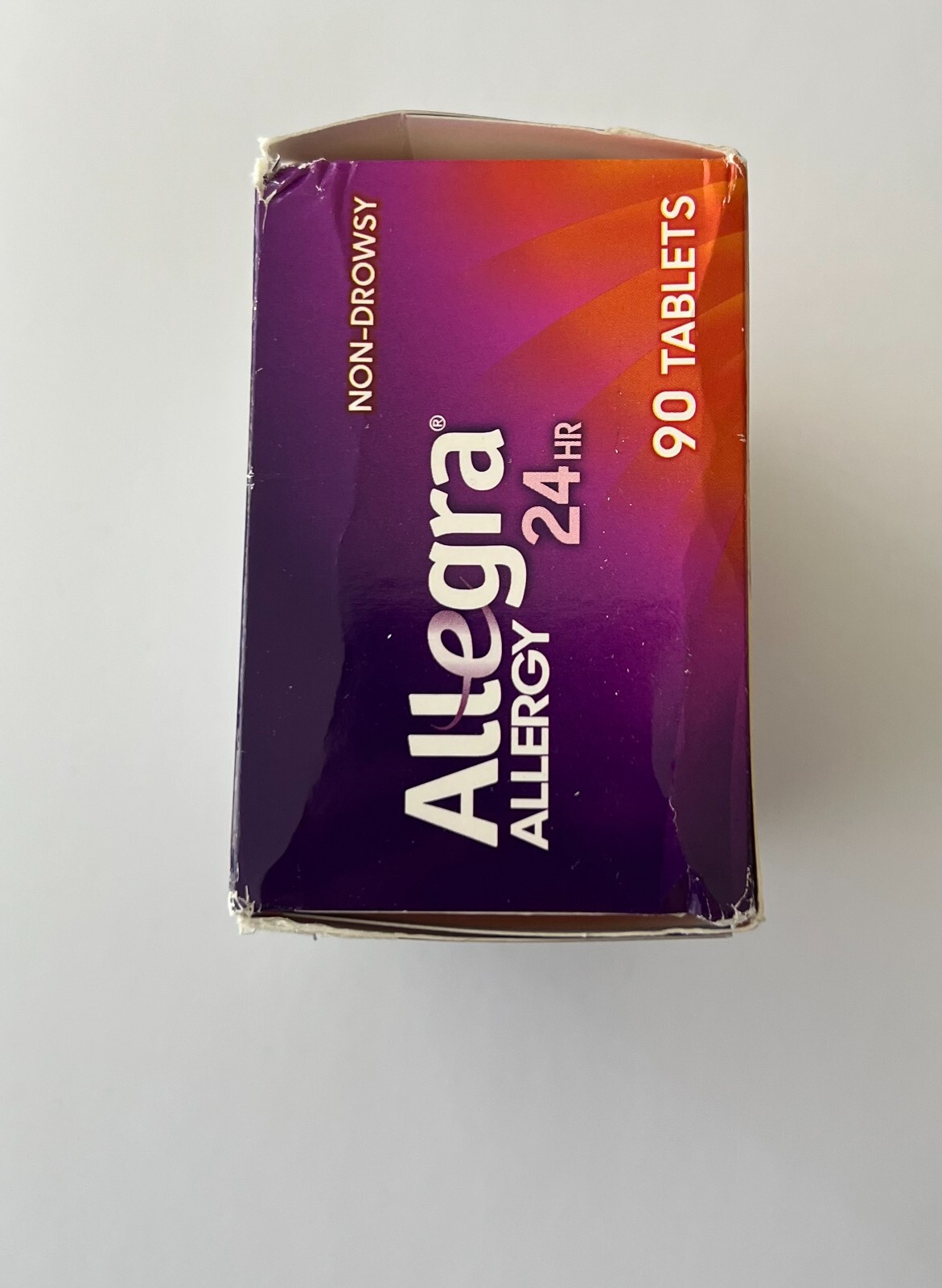 Allegra Allergy Non-Drowsy Relief 180mg 90 Tablets, 04/26