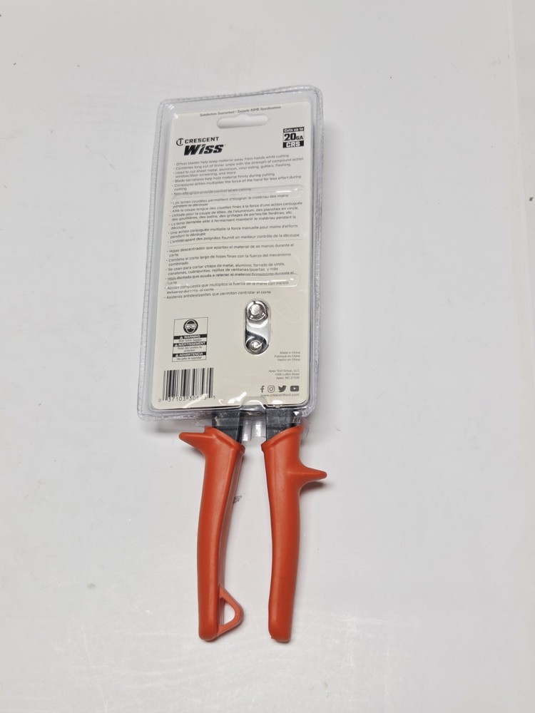 Wiss MultiMaster Compound Action Offset Snips M400N