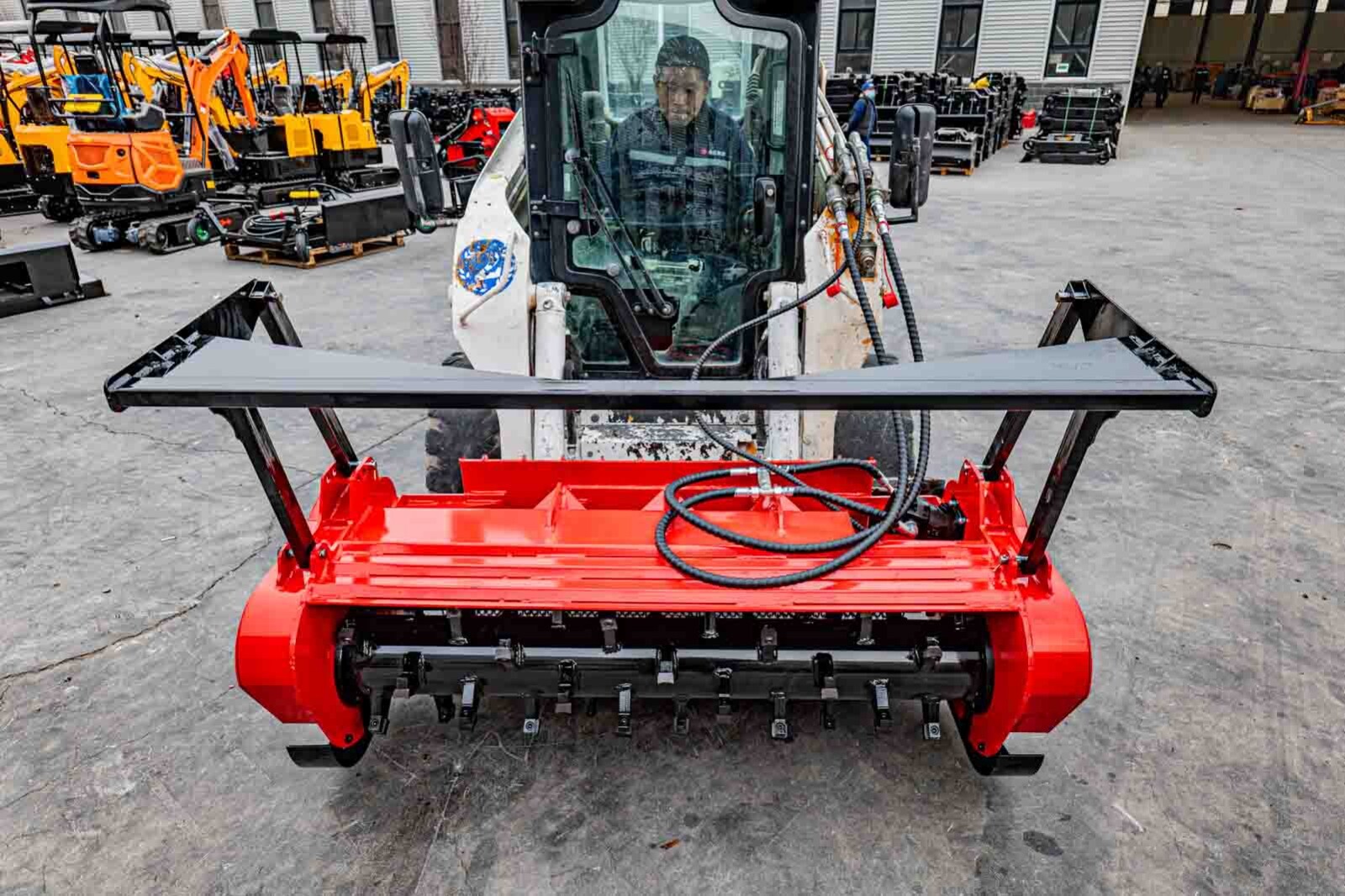 60inch Forestry Mulcher attachment for Bobcat skid steer loader in stock USA