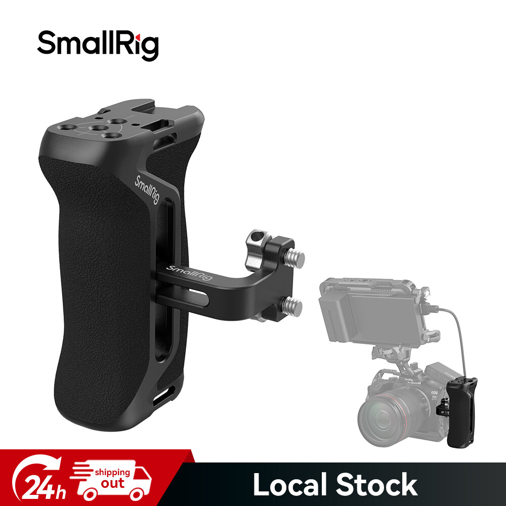 SmallRig Camera Side Handle with Bulit-in 1/4"-20 Locating Hole for Camera Cages