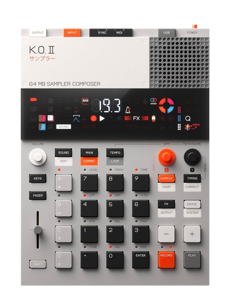 Teenage Engineering EP-133 KO II Sample Composer
