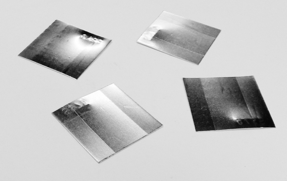 4 Pieces Silver Solder Sheet Assorted Pack 1Dwt @ X-Soft, Easy Soft, Medium Hard