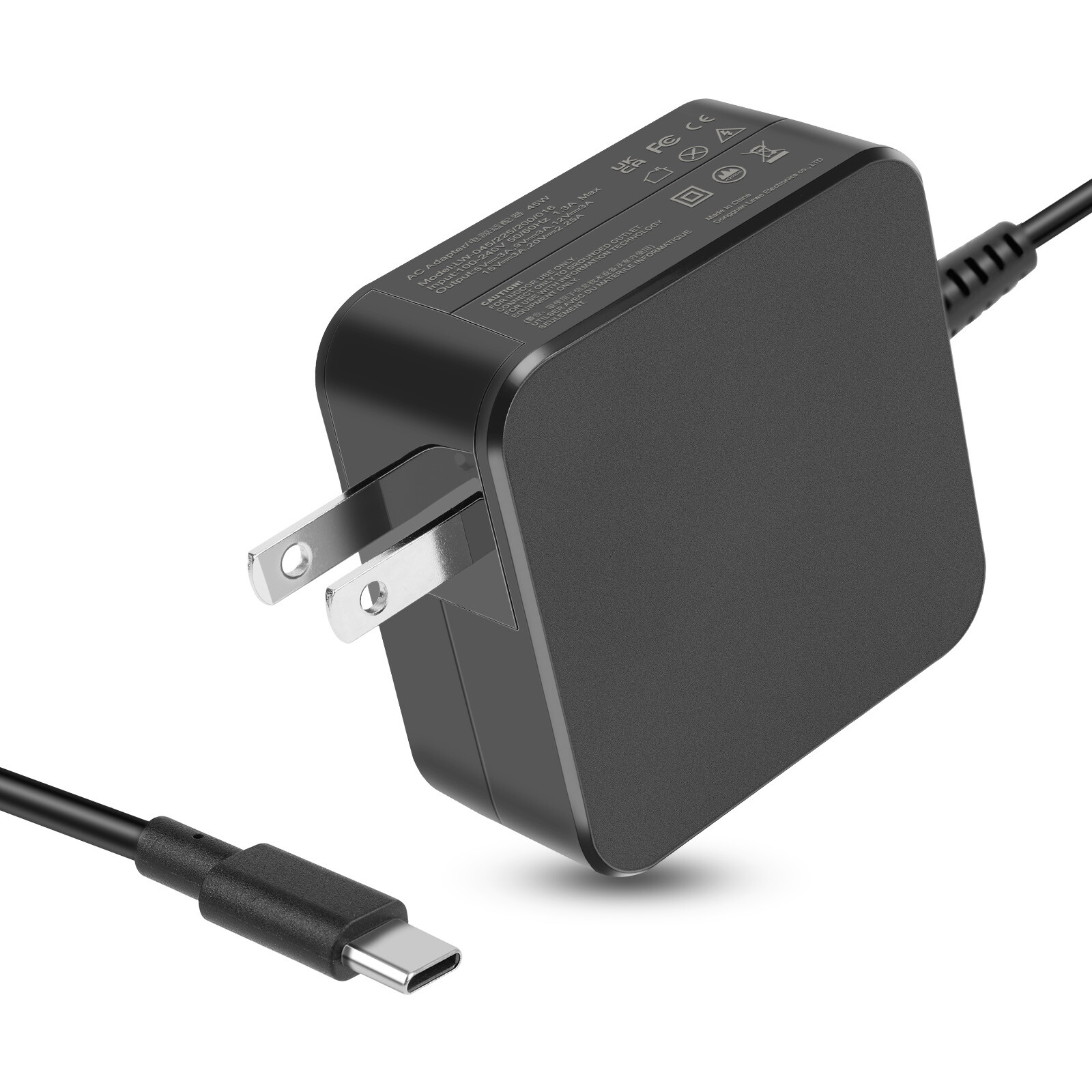 Steam Deck POWER SUPPLY W20-045N1A Charger 45W USB-C Charger Universal Laptop US