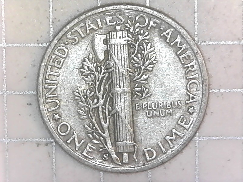 1944 S Mercury Dime 90% Silver