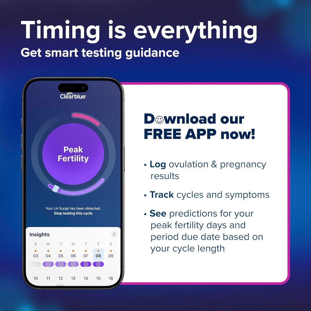 Clearblue Digital Ovulation Test, 10 Count