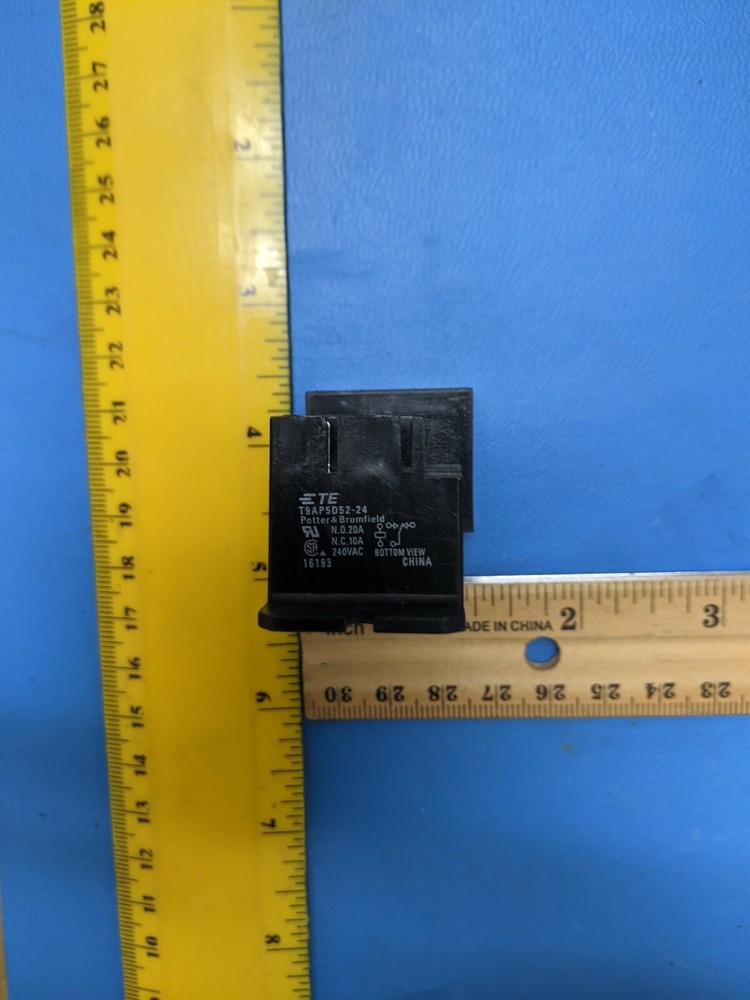 TE CONNECTIVITY  T9AP5D52-24 POWER RELAY , P&B  ( TWO )