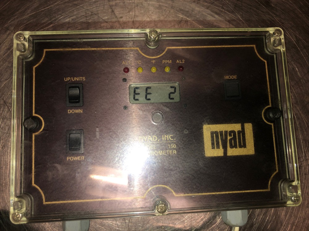 NYAD HYGROMETER DEWPOINT MOISTURE ANALYZER MODEL 150 103180