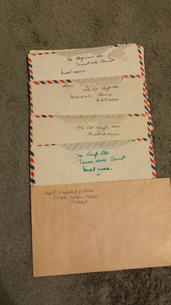 Malaya Airmail Covers Mainly Forces 60s