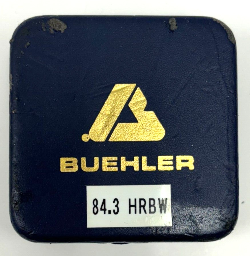 BUEHLER HARDNESS CALIBRATION TEST BLOCK 117790