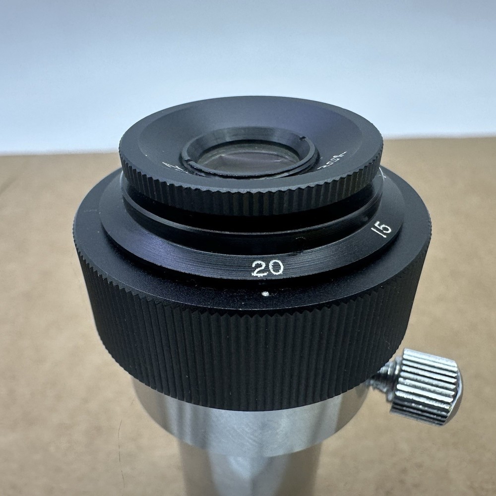 Microscope Eyepiece 10x to 20x Variable Zoom Ocular Lens