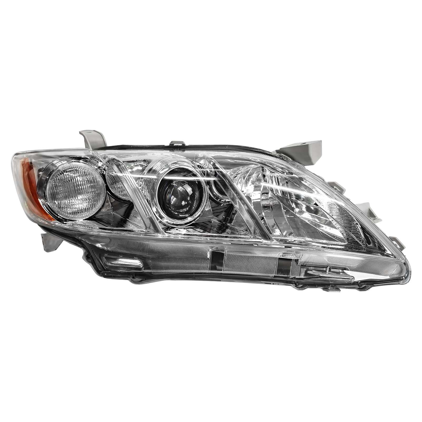 Right+Left Headlights For 2007 2008 2009 Toyota Camry Chrome Clear Projector
