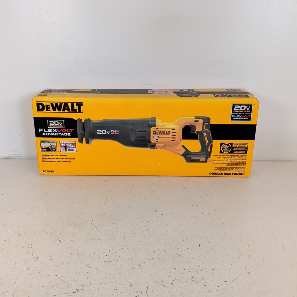 DEWALT DCS386B 20V MAX* Brushless Reciprocating Saw with FLEXVOLT ADVANTAGE™