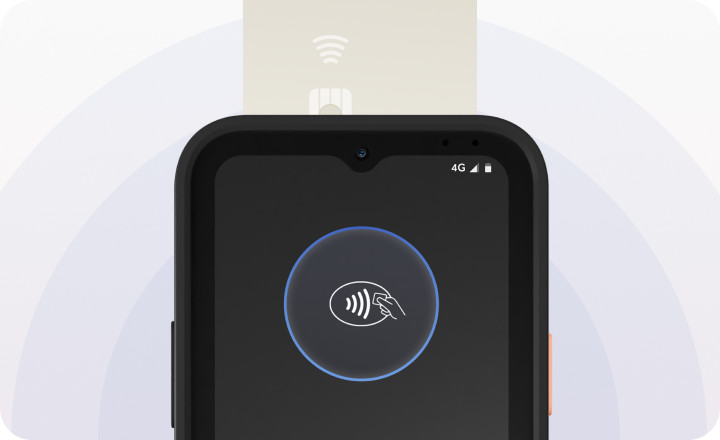 Toast handheld payment systemb - Color: Black - No errors or marks.
