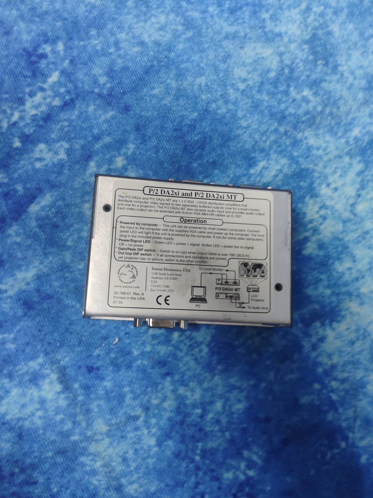 Extron Electronics P/2 DAxi and P/2 DA2xi MT