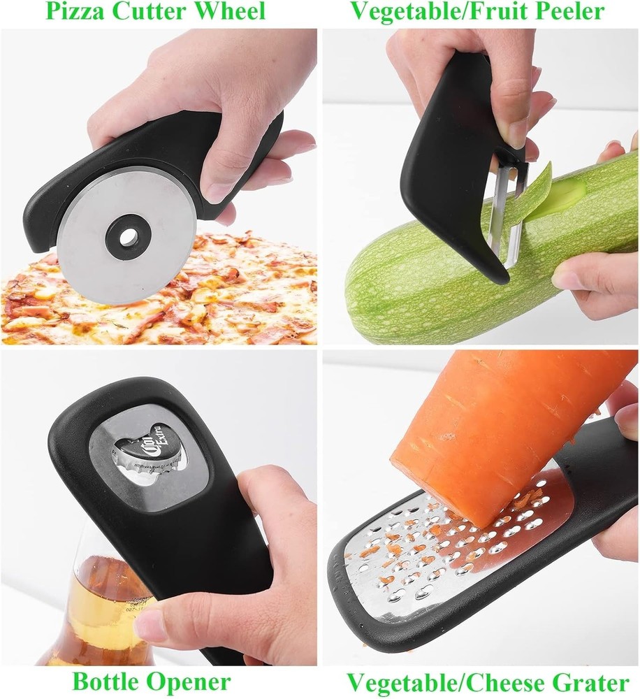 Kitchen Gadgets Set 6 Pieces, Space Saving Cooking Tools Kitchen Accessories-Gar