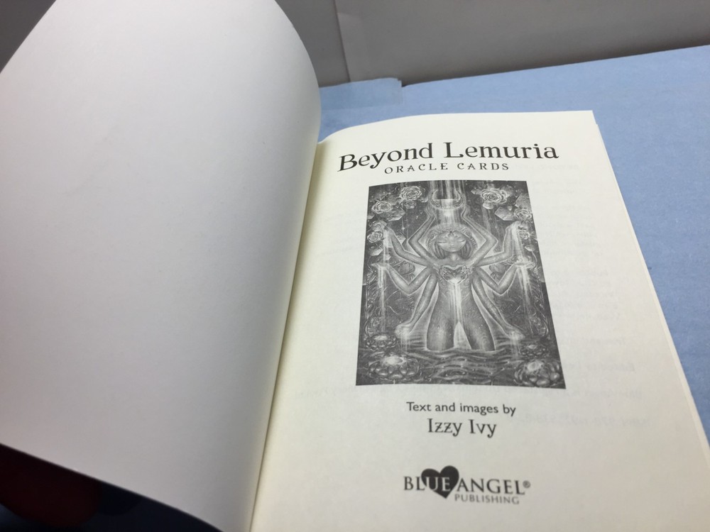Beyond Lemuria Oracle by Izzy Ivy with Guidebook
