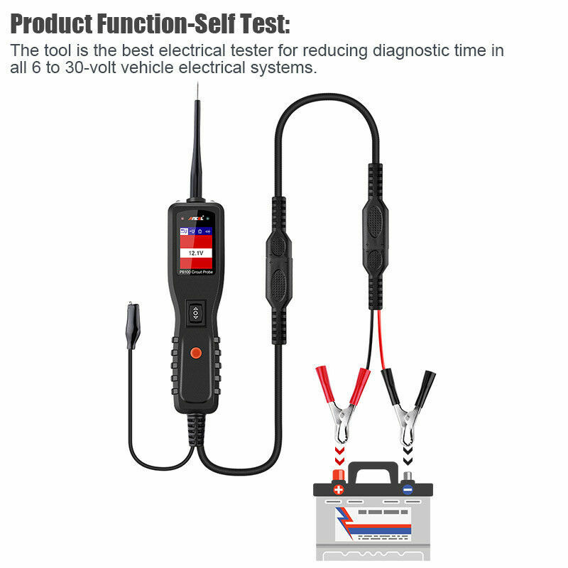 Ancel PB100 Circuit Tester Power Probe Auto Powerscan Tester AVOmeter US