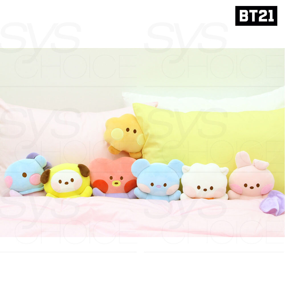 BTS BT21 Official Authentic Goods Minini Soulmate Cushion + Tracking Number