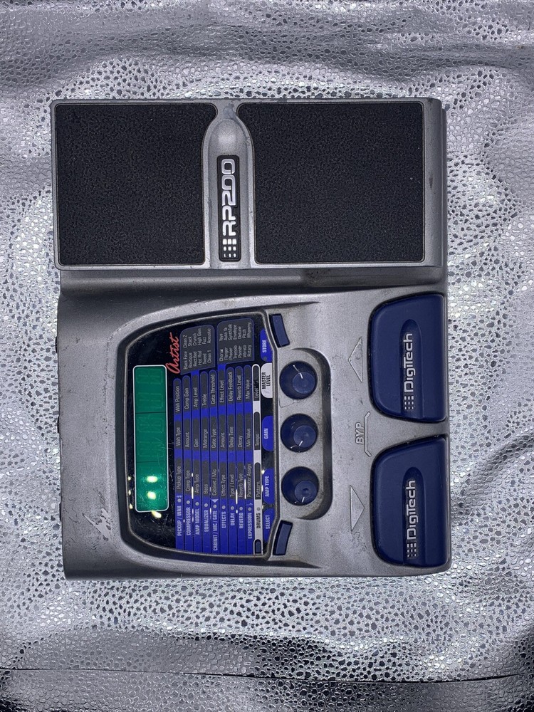 DigiTech RP-200A Modeling Multi-Effects Guitar Effect Pedal (No Power cord)