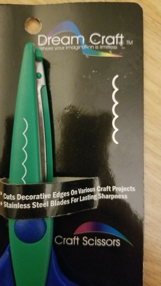 Dream Craft Decorative Edge Craft Scrapbooking Scissors