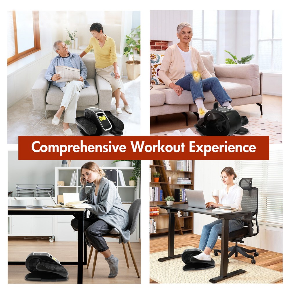 Ellipse Leg Exerciser as Seen on Tv Under Desk Elliptical Machine Seated Eclipse