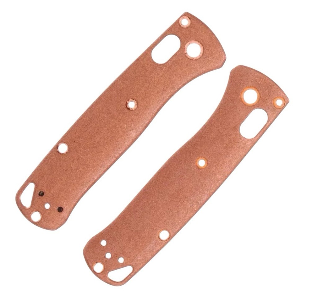 Scikio Benchmade Mini Bugout Copper Handle Scales